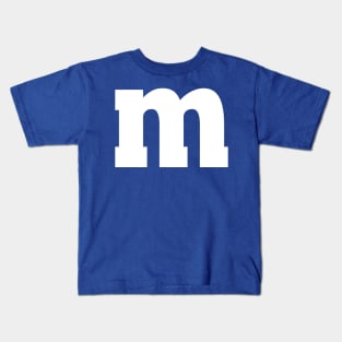 Letter M - Funny, Group, Team, Halloween, T-Shirt, 2023, Costume, best, top, group, teams, cute, for women, men, kids, Kids T-Shirt